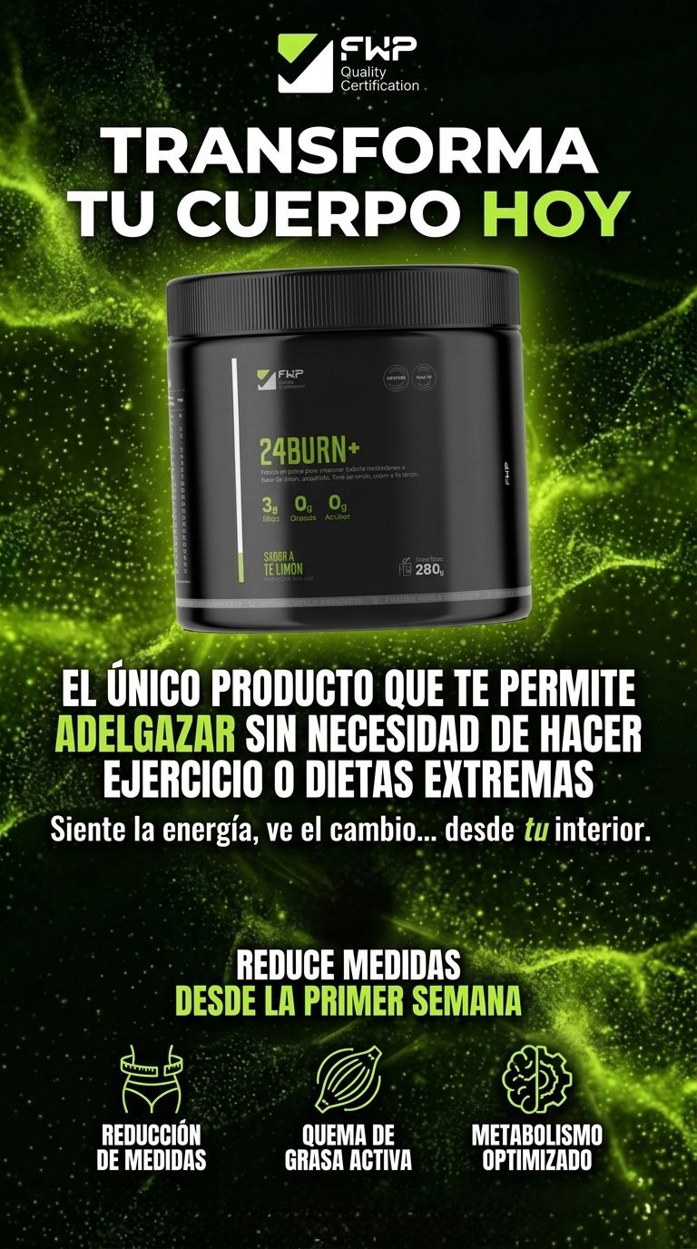 QUEMADOR DE GRASA - 24BURN