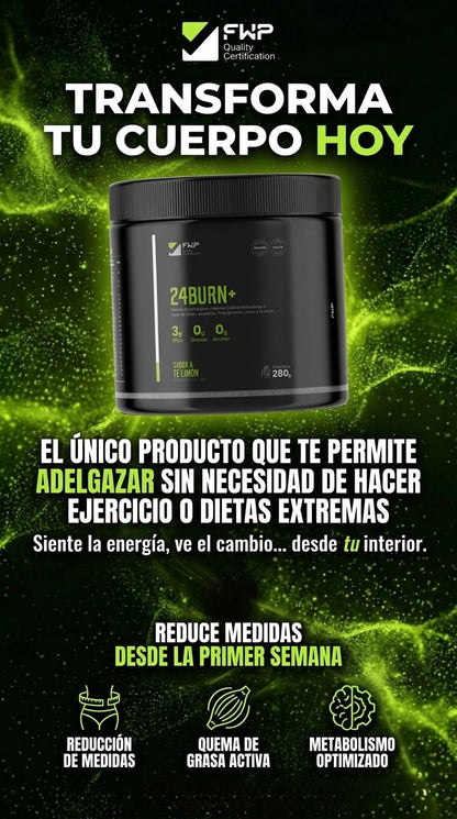 QUEMADOR DE GRASA - 24BURN