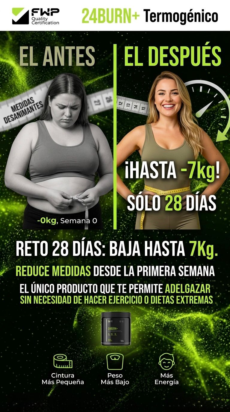 QUEMADOR DE GRASA - 24BURN