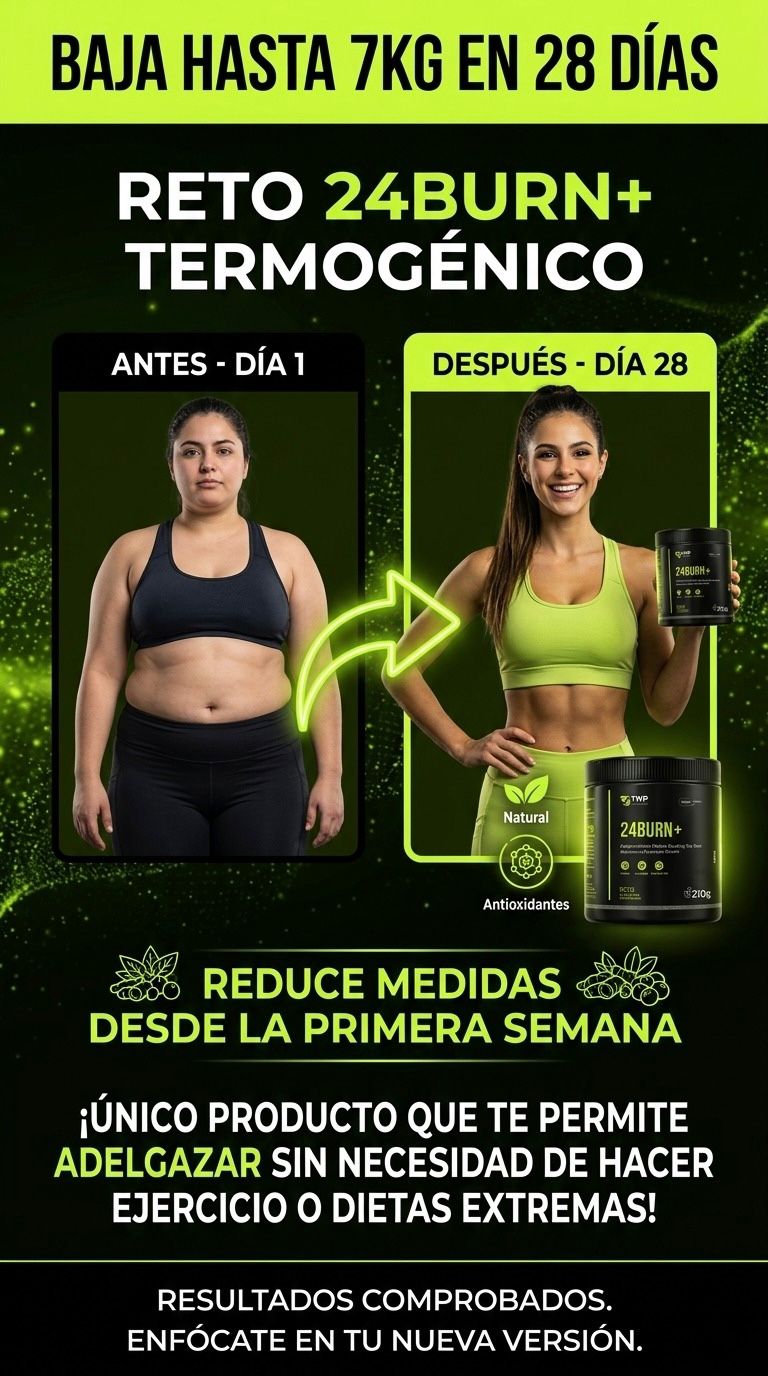 QUEMADOR DE GRASA - 24BURN